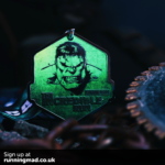 Incredible Hulk Epic Medal as part of the Superhero Series Challenge.
