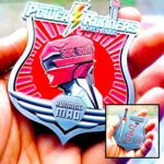 Achievement of Power Runners Red 30K Run medal