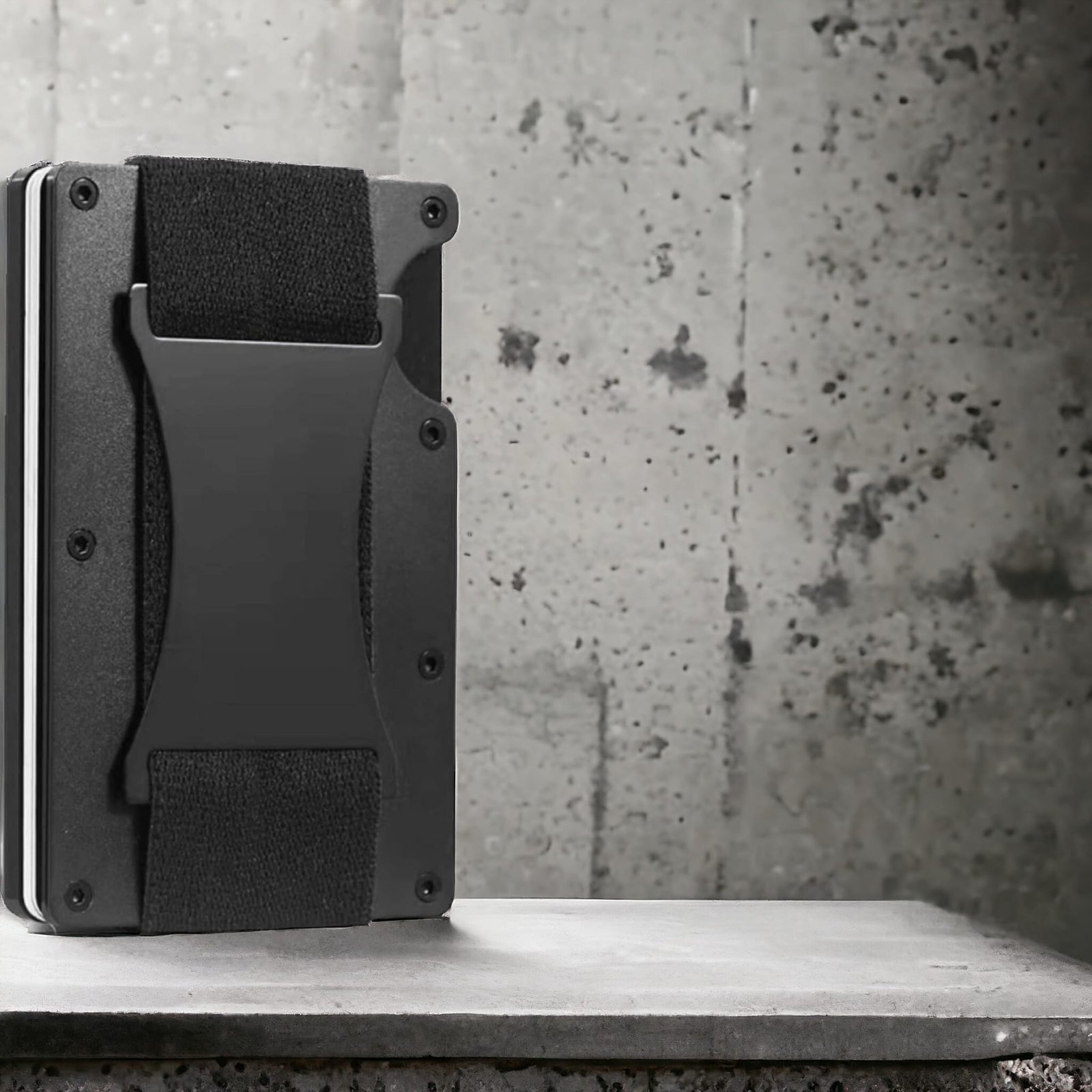 Ultra-Slim Metal Wallet with Integrated Money Clip - Image 5