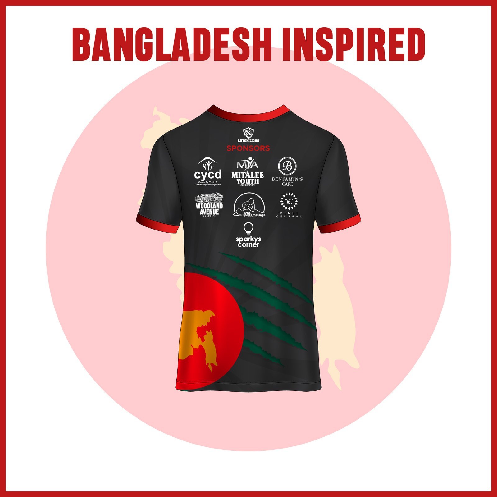 Bangladesh-Inspired Athletic Tech Top for Runners. - Image 5