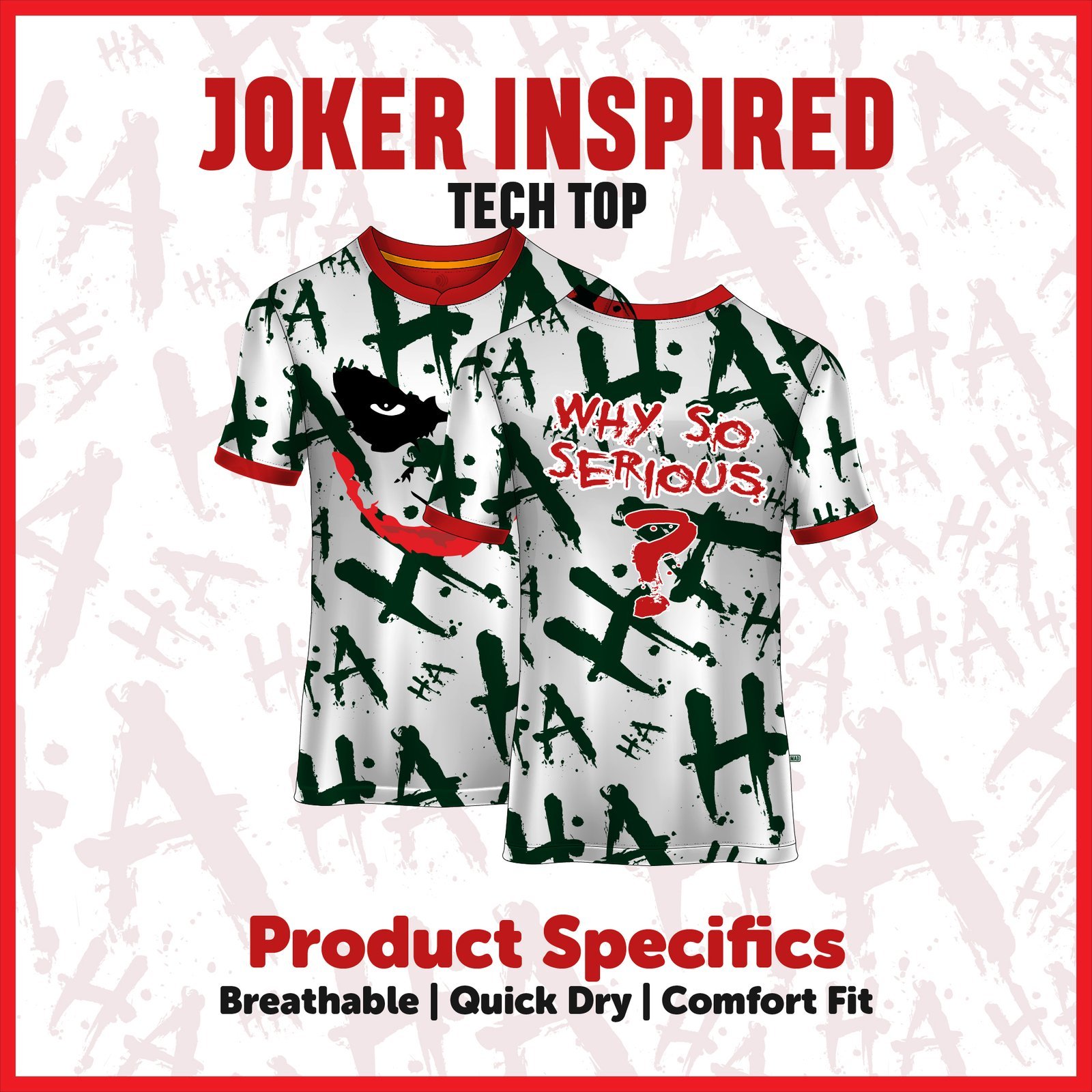 Exclusive Joker Running Tech Top for Extraordinary Runs - Image 4
