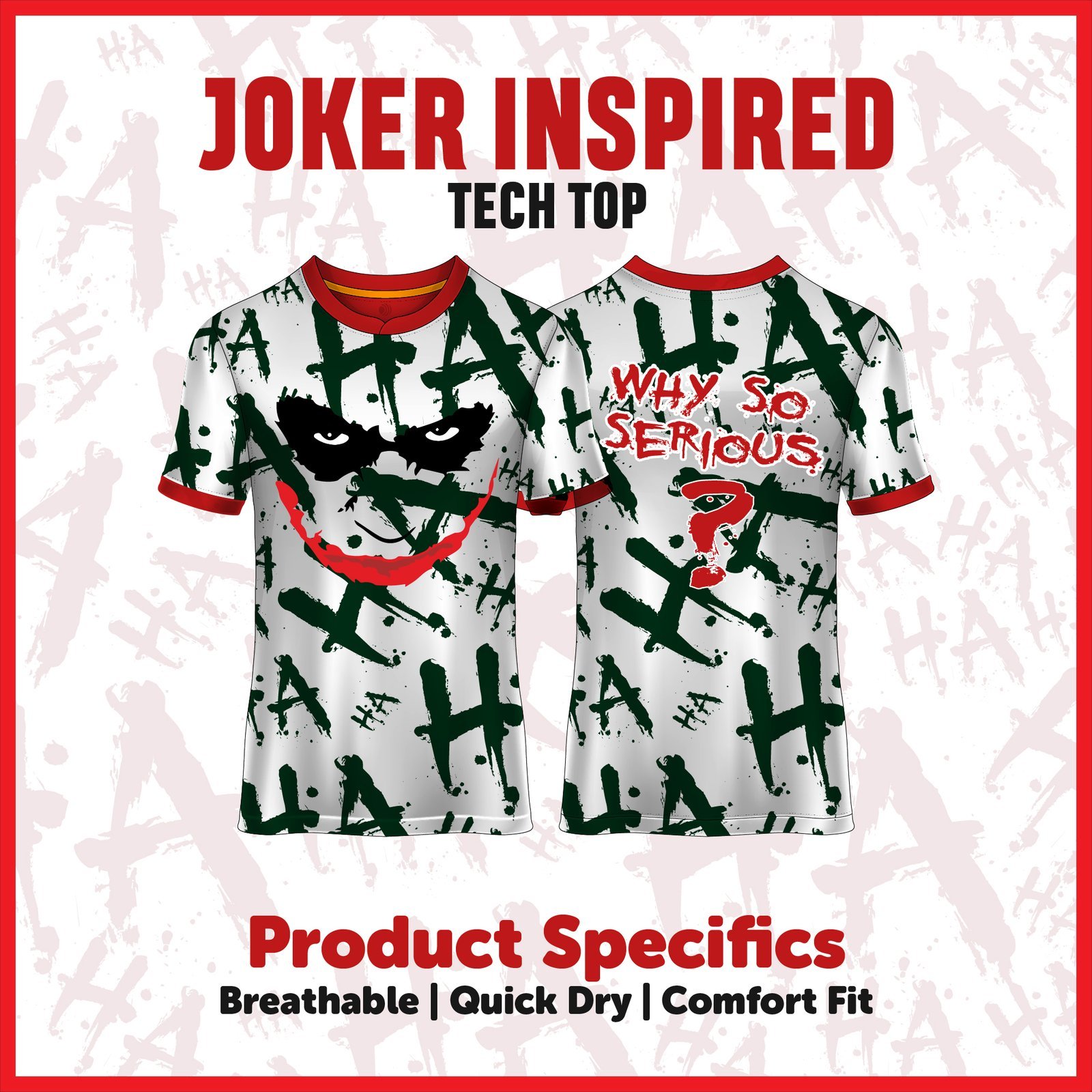 Exclusive Joker Running Tech Top for Extraordinary Runs - Image 3