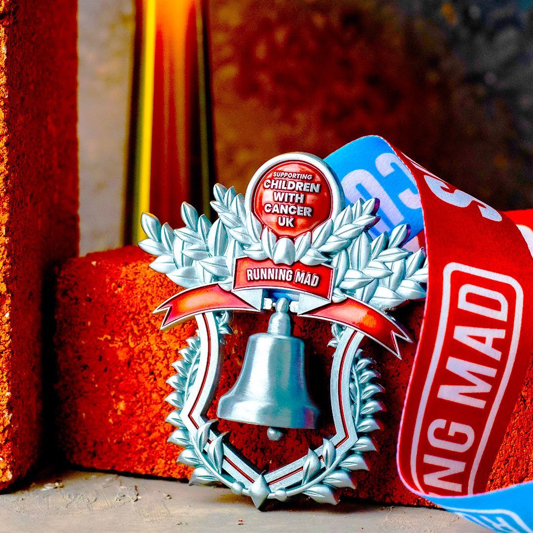Children With Cancer UK Ring of Hope virtual challenge medal