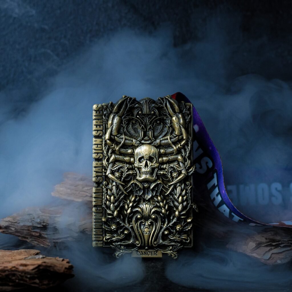 Star Sign Series Cancer zodiac medal