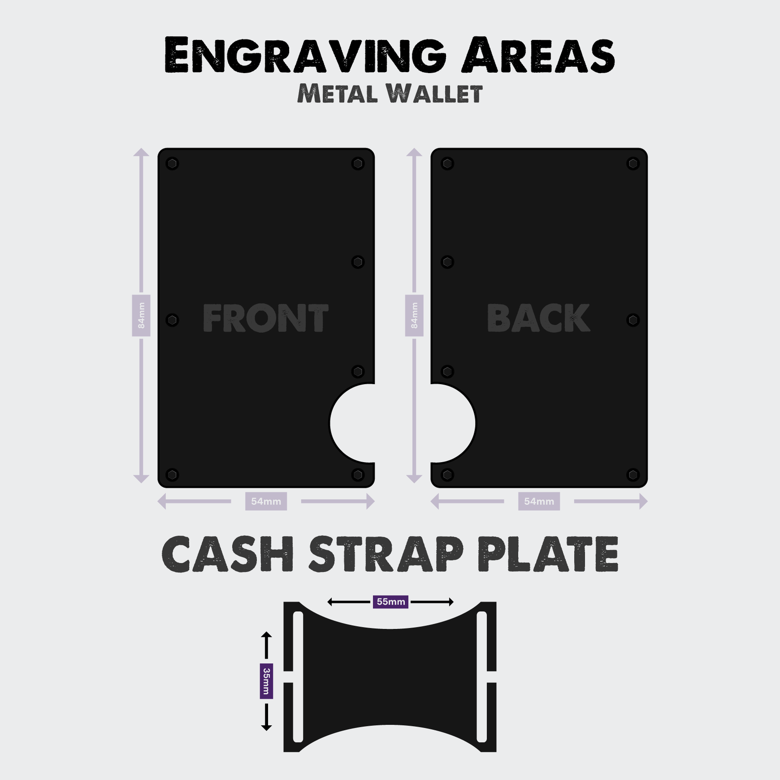 Ultra-Slim Metal Wallet with Integrated Money Clip - Image 8