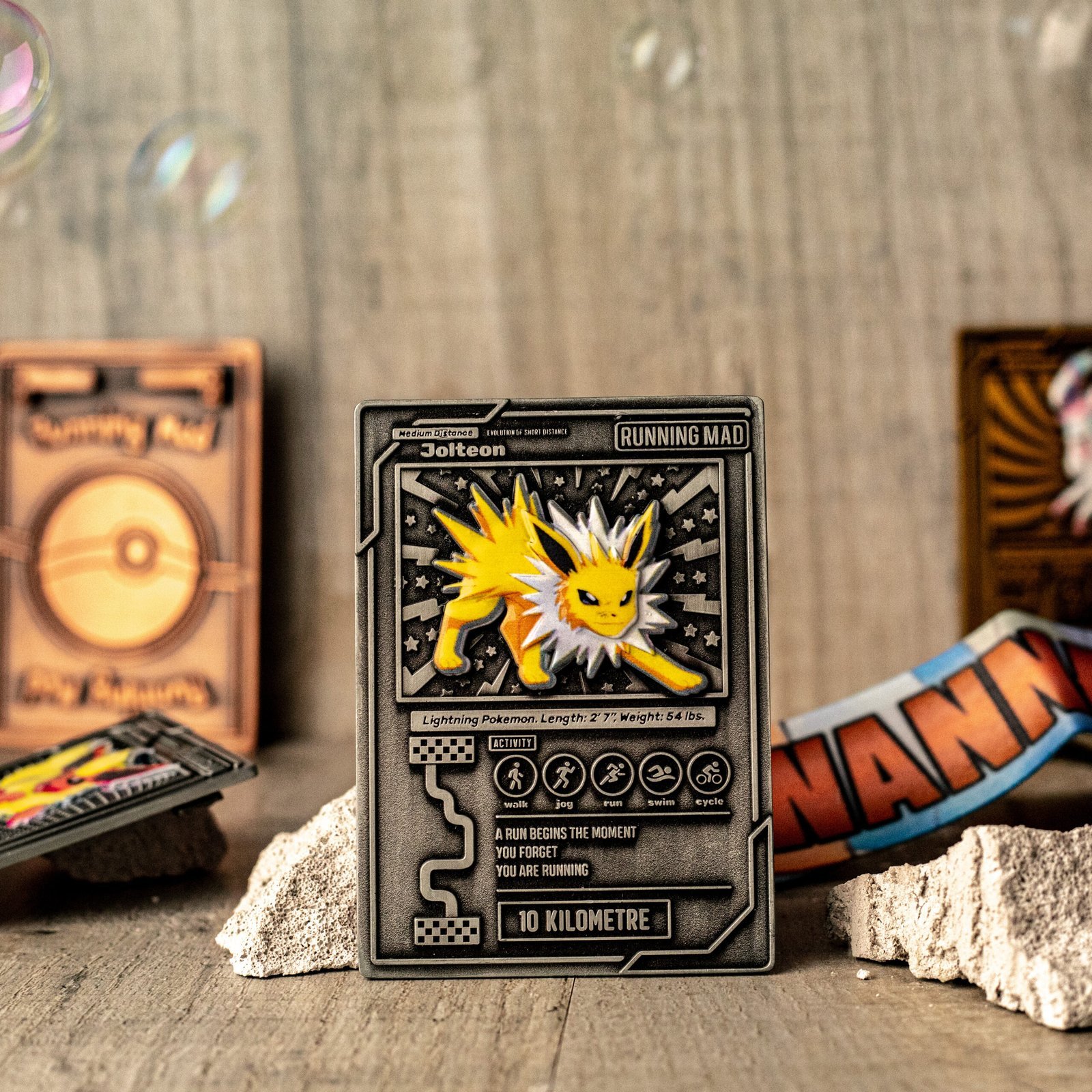 I Wanna Be The Very Best fitness challenge medal – design 4