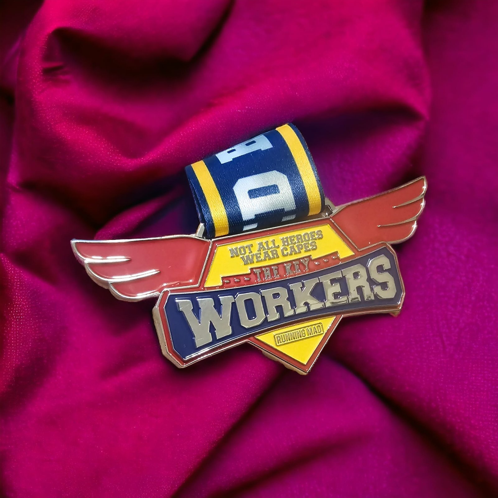 Thank You Key Workers tribute medal – detail 4