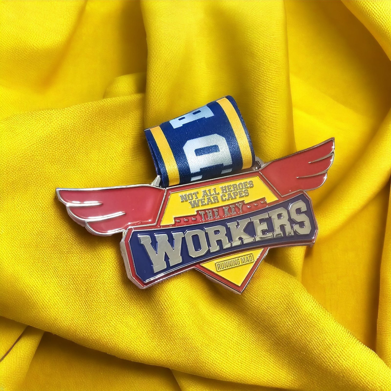 Thank You Key Workers tribute medal – detail 2