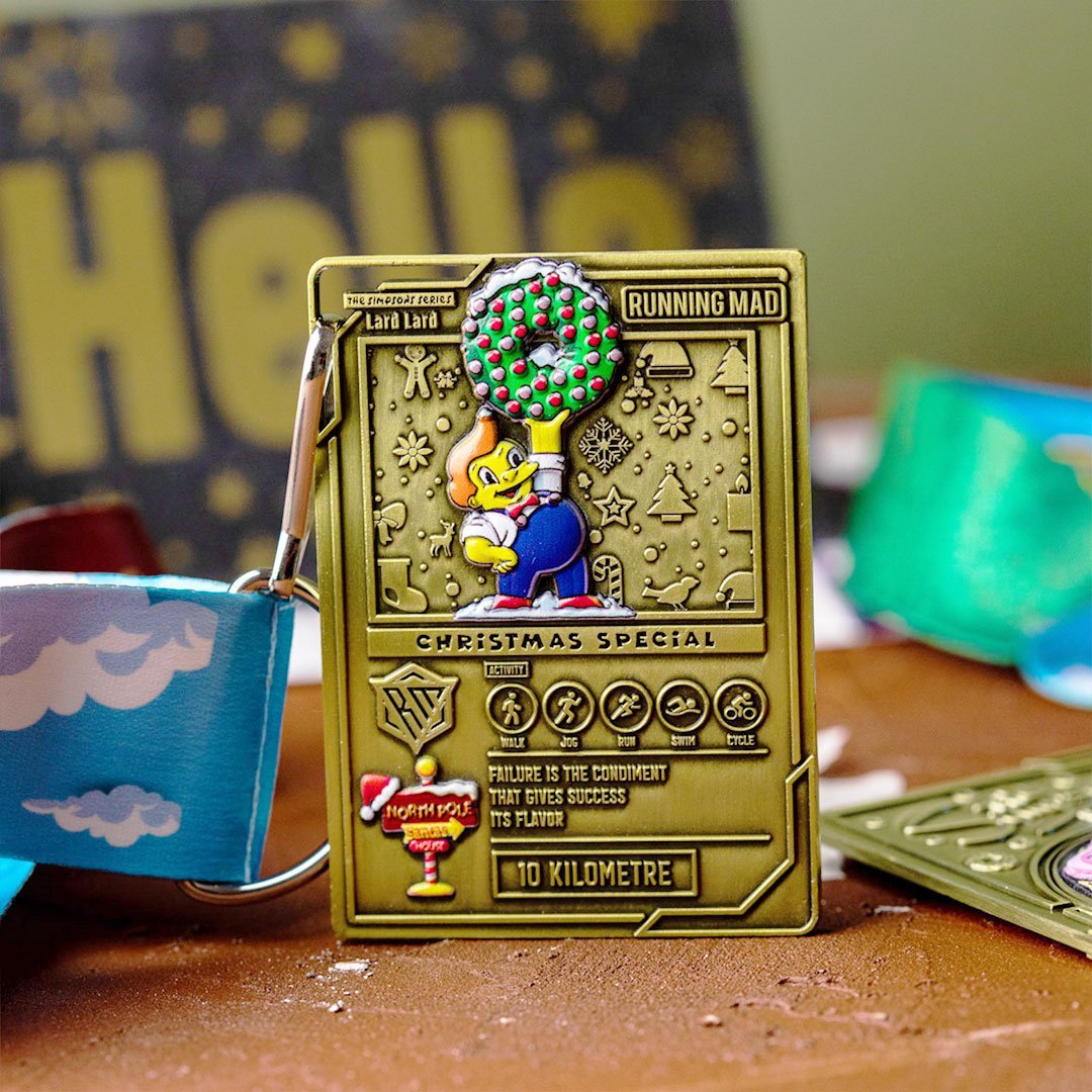 The Simpsons series fun challenge medal – design 2