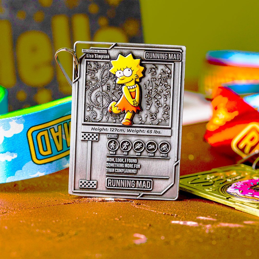 The Simpsons series fun challenge medal – design 3