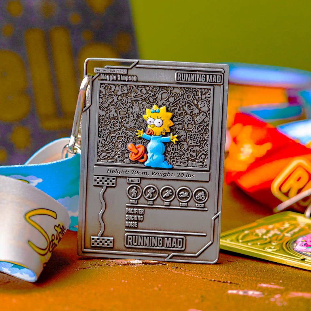 The Simpsons series fun challenge medal – design 4