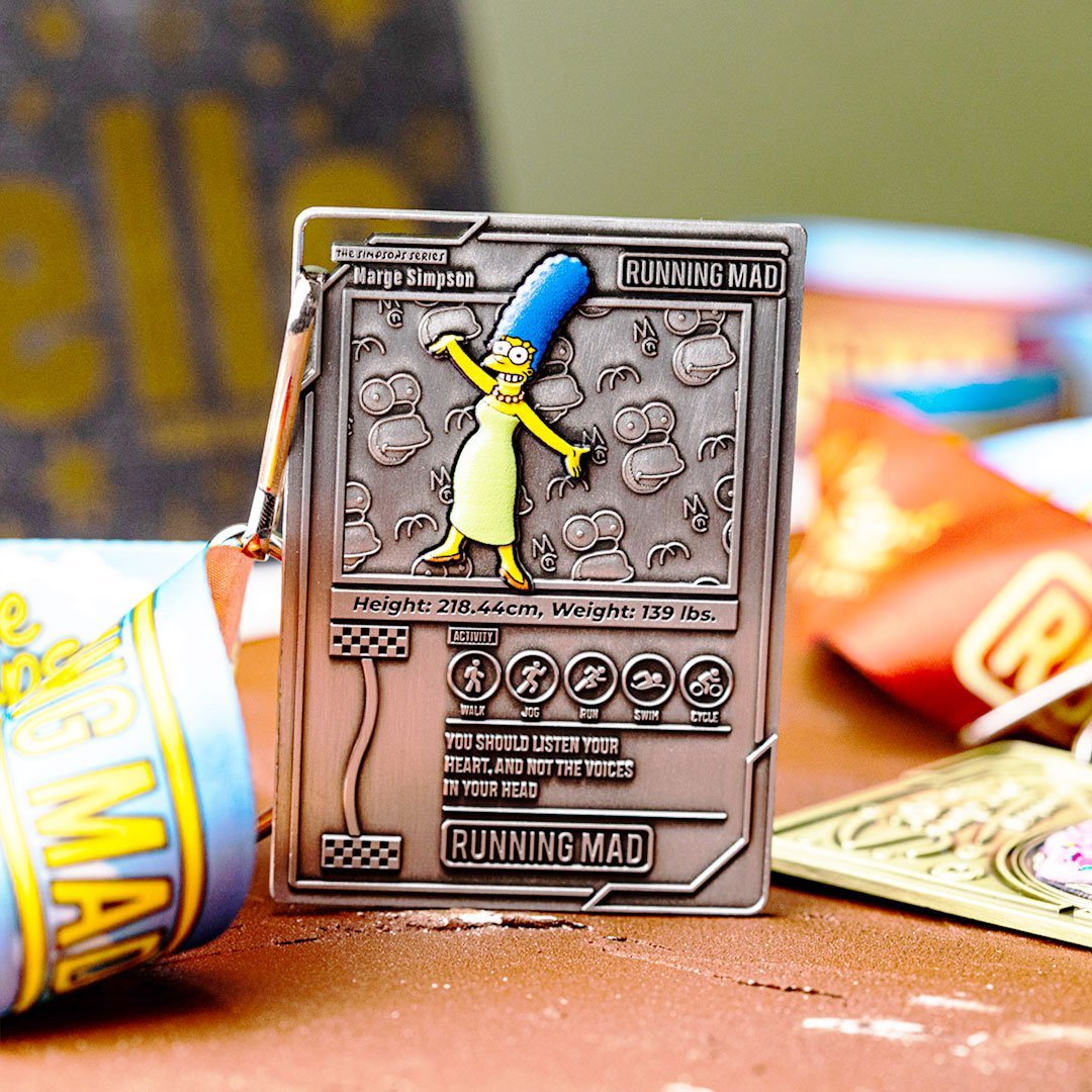 The Simpsons series fun challenge medal – design 5