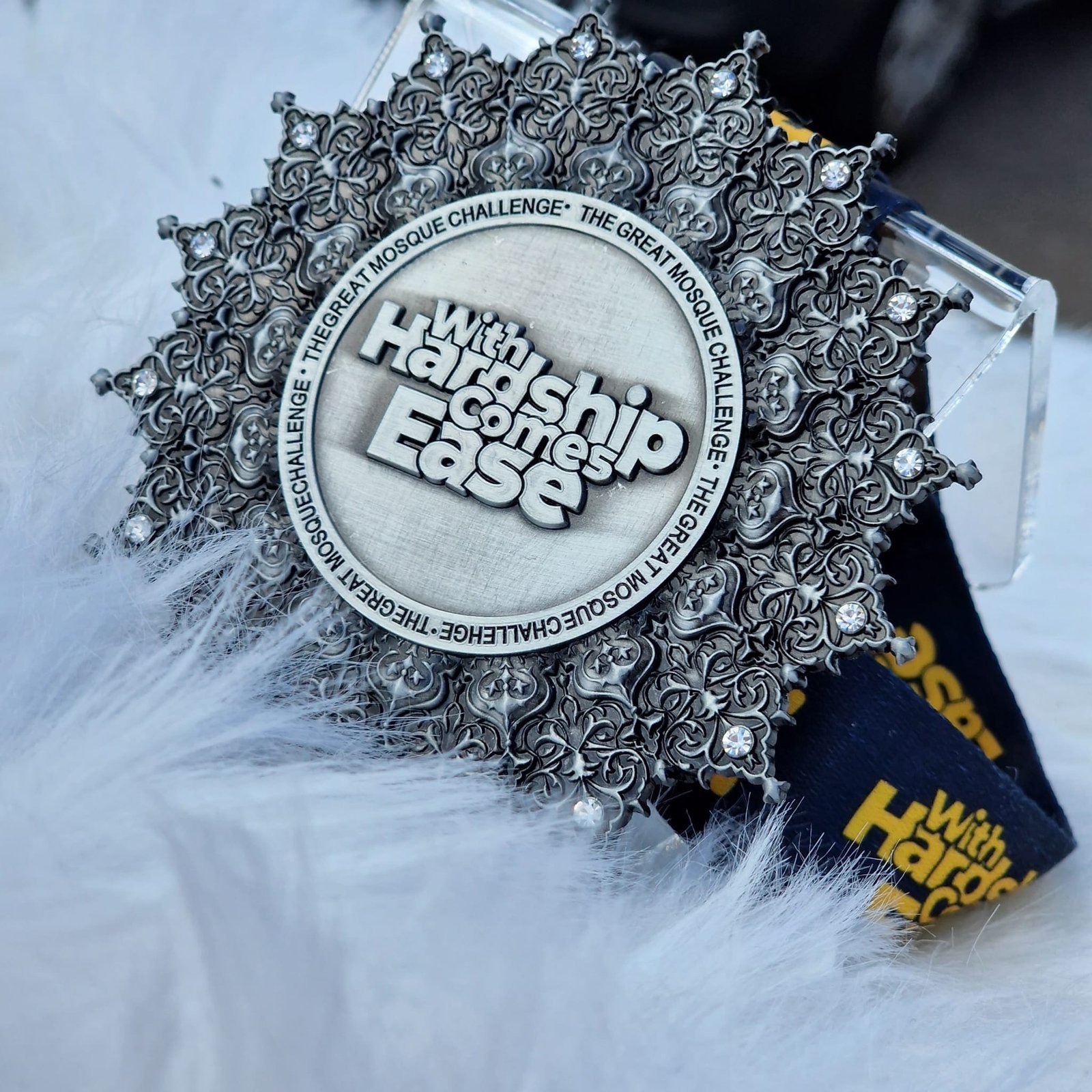 Great Mosque Challenge medal – detail 2