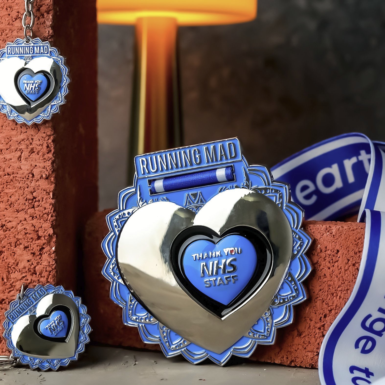 NHS Thank You challenge medal – detail 4