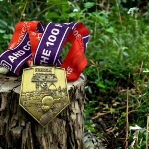 100 Miles For Orphans Challenge medal