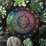 Custom engravable heavy medal