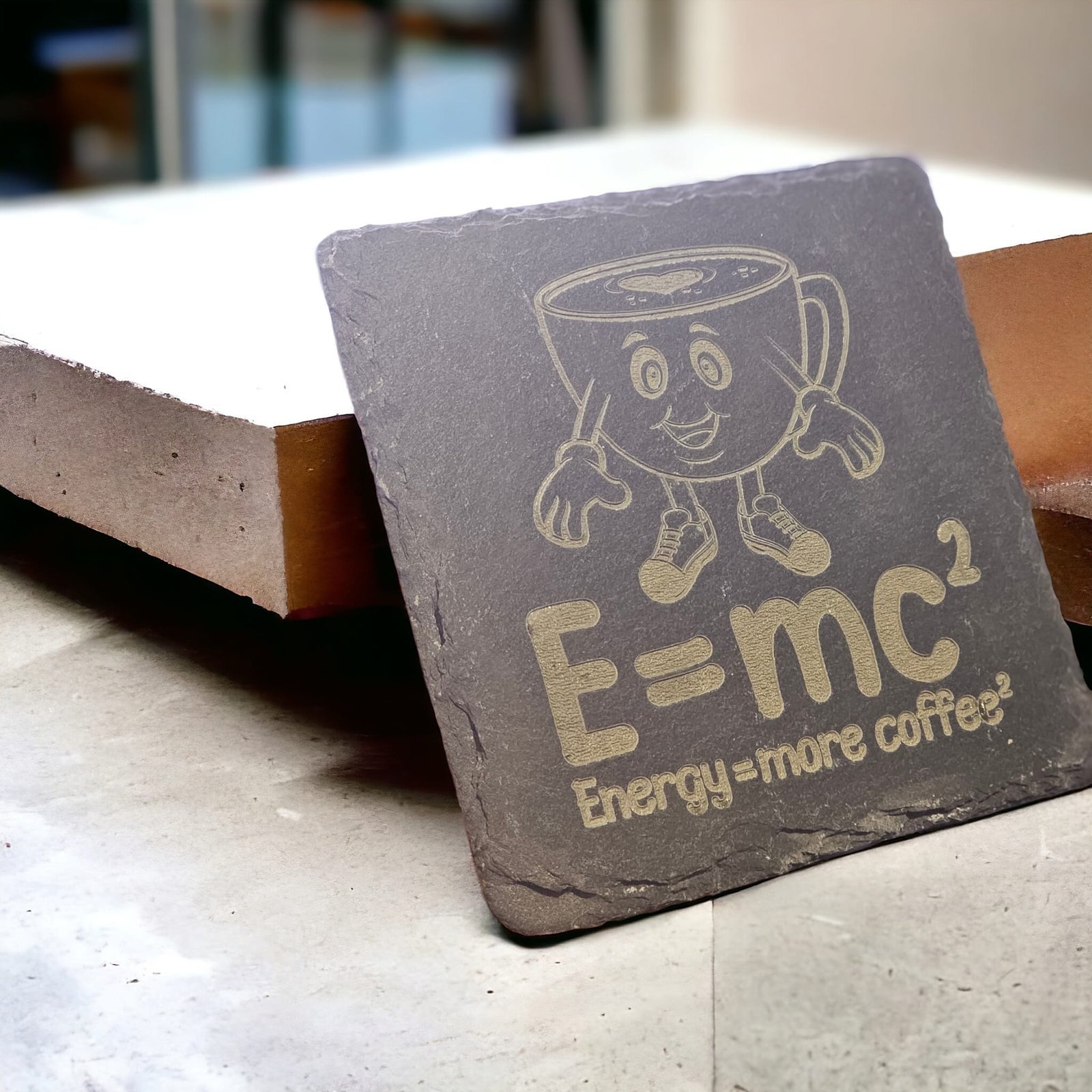 Customizable Rock Slate Coasters - Image 2