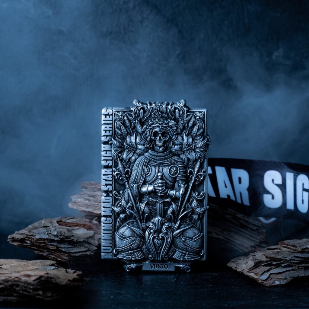 Star Sign Series Virgo zodiac medal