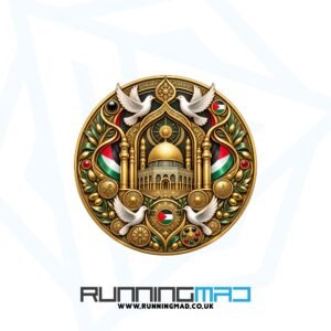 Palestine Dove Peace – Antique Challenge Medal Digital