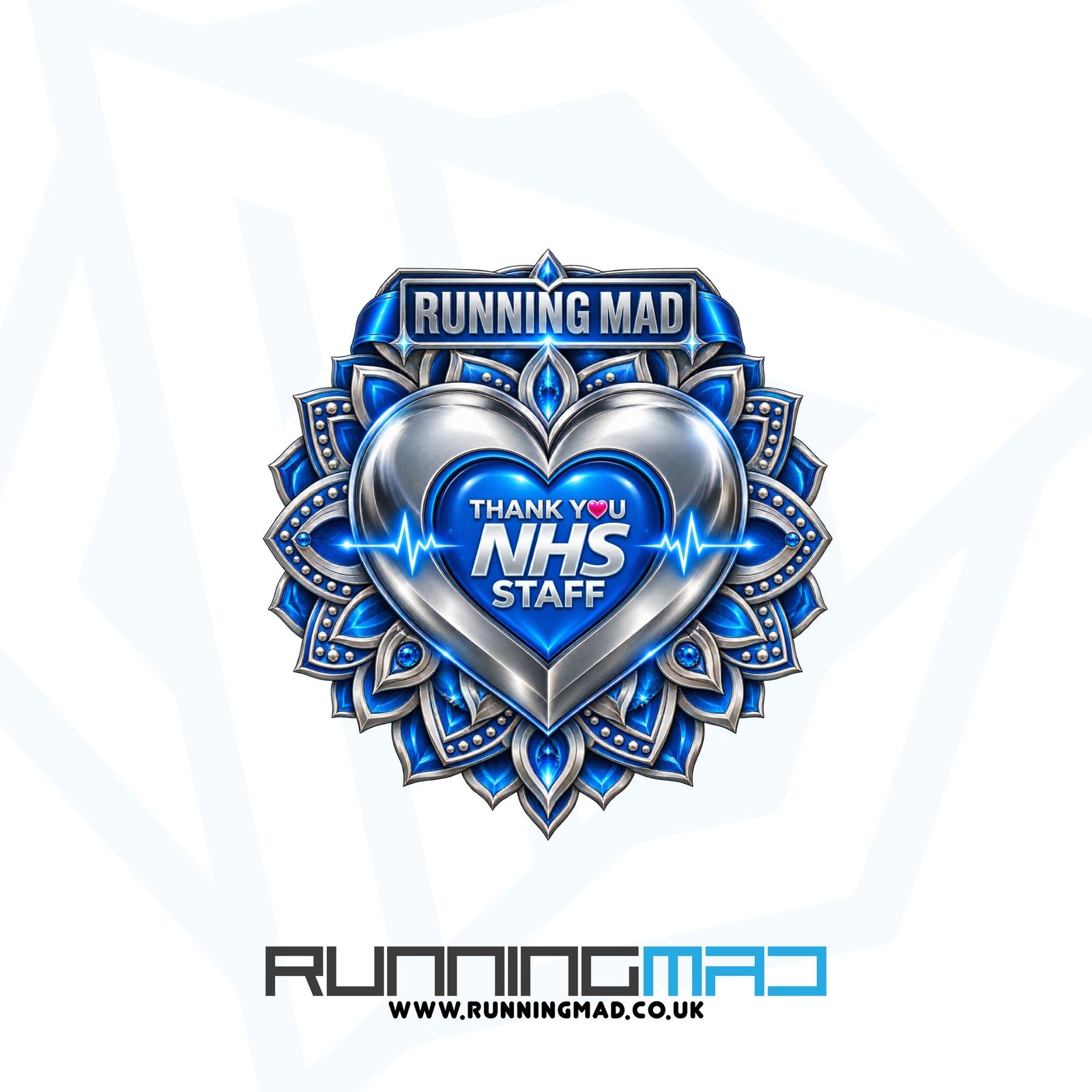 NHS Thank You Challenge Medal Digital