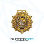 Birthday Run Celebration Challenge Medal Digital