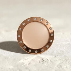 Personalised 100mm Crystal Medal with Ribbon, Large Custom Engraved Award, Sports Club Trophy or Presentation Gift